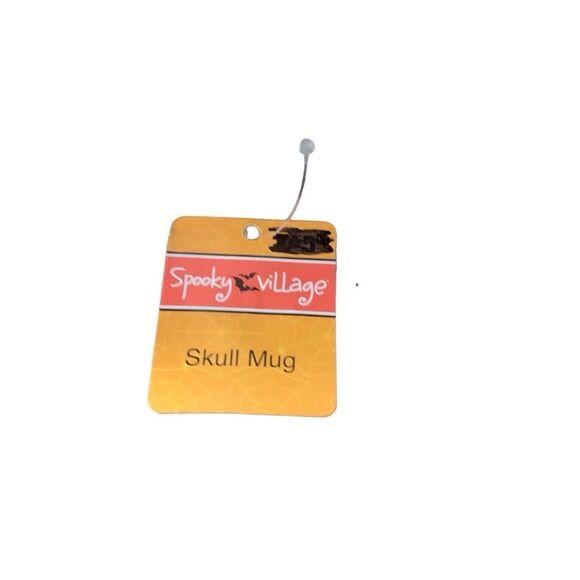 NEW Spooky Village 2013 Skull Mug Drink Cups! Lot of 5 Spook Up Your Party! - Picture 13 of 13